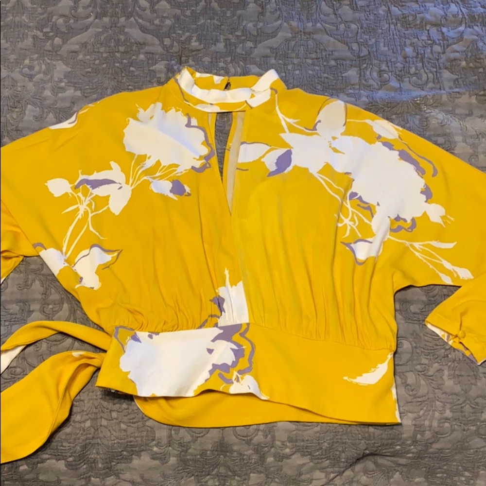 FREE PEOPLE you love me blouse